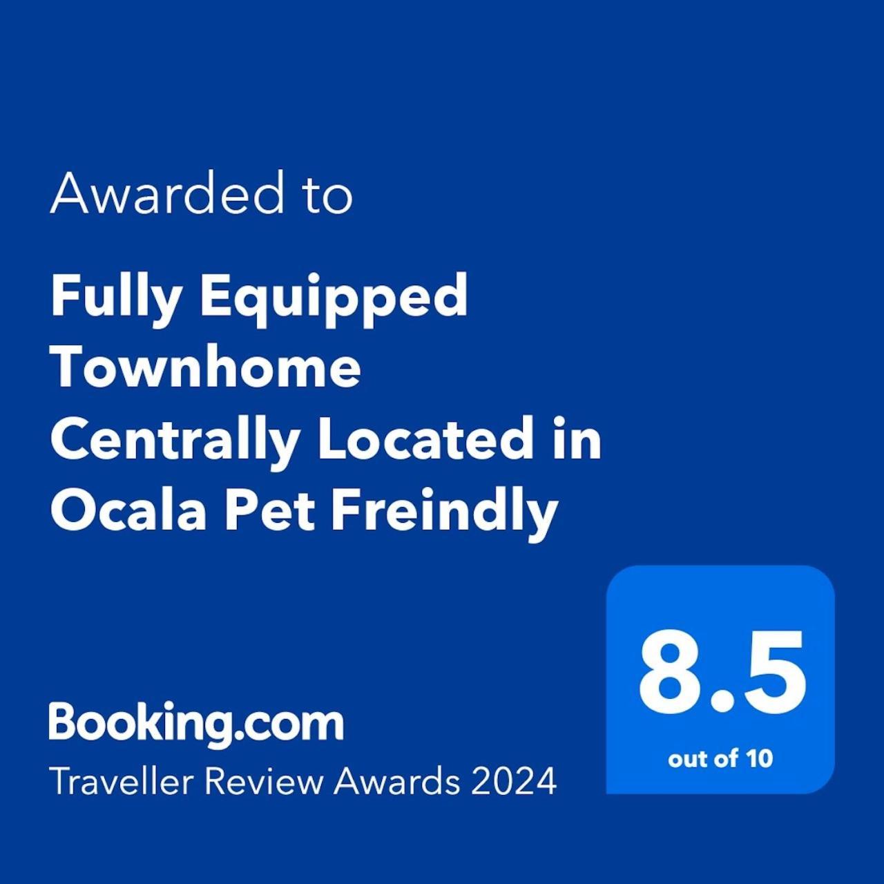 Spacious Townhome Ocala, Central Location, Newly Renovated, Pets Welcome Екстериор снимка